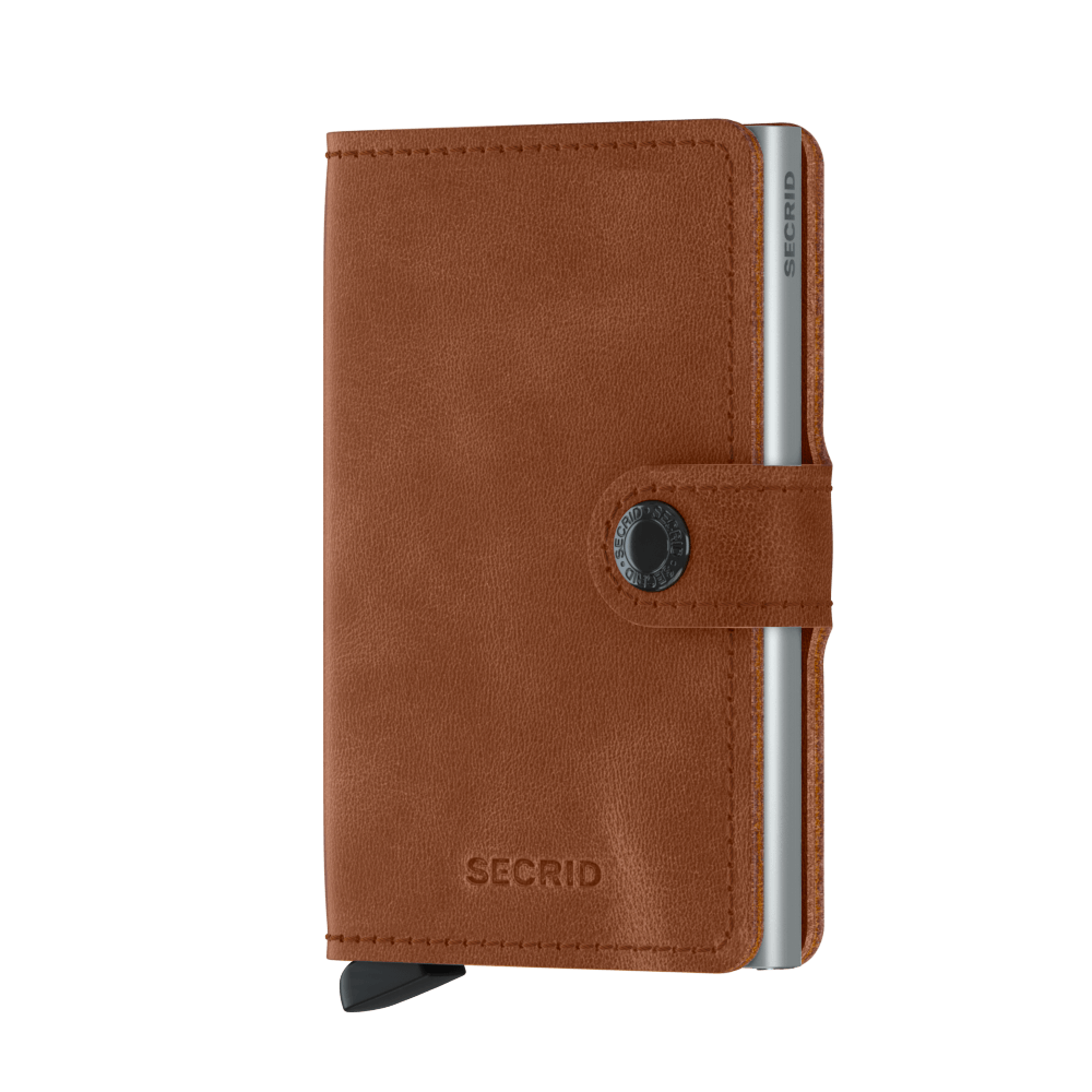 Miniwallet | Vintage Cognac-Silver | by Secrid Wallets - Lifestory