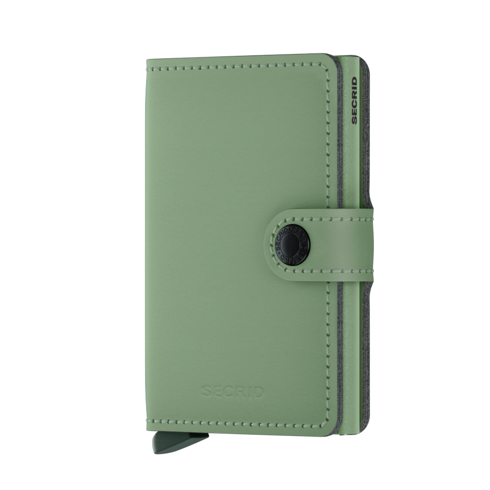 Miniwallet | Yard Powder Pistachio | by Secrid Wallets - Lifestory