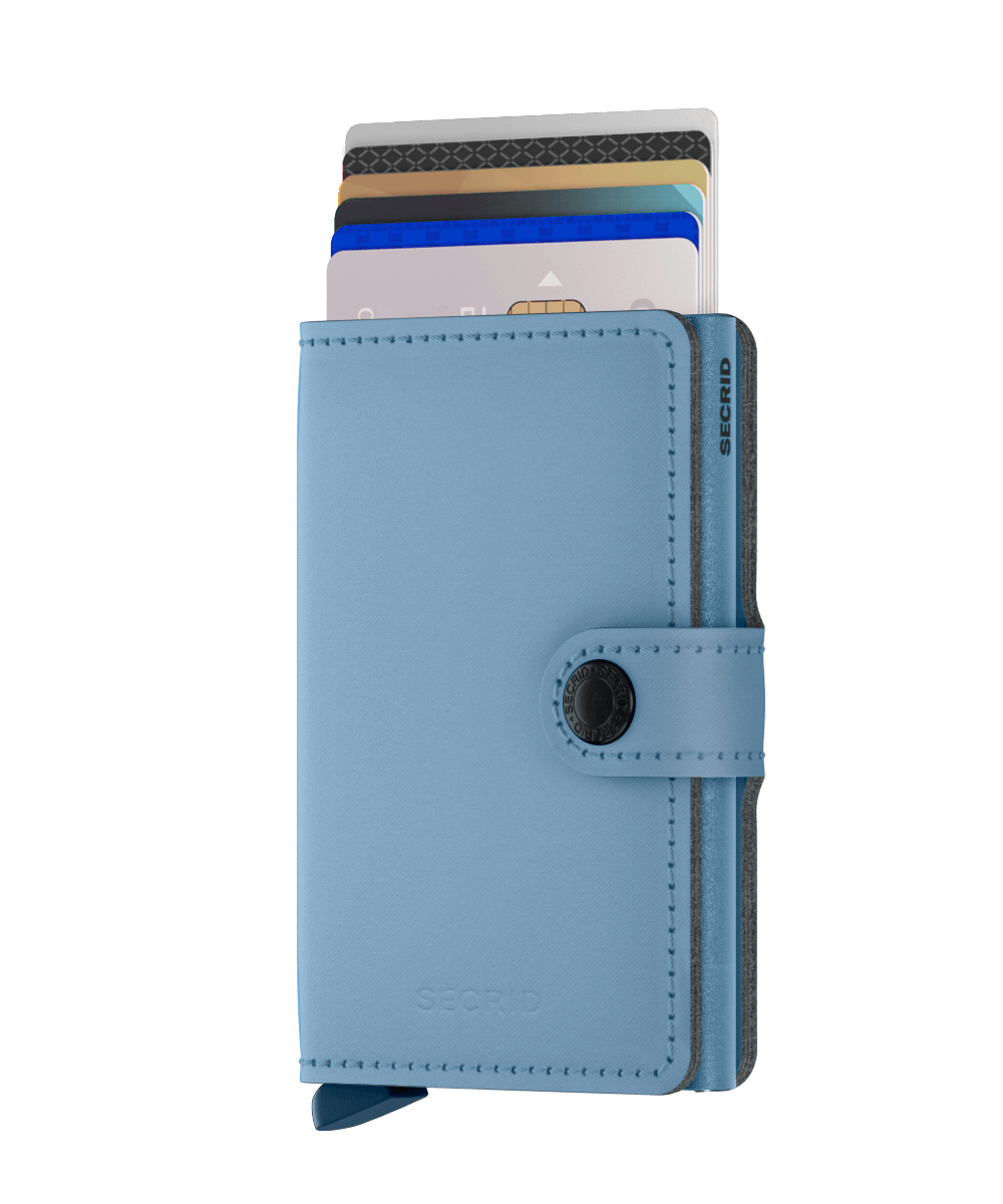 Miniwallet | Yard Powder Sky Blue | by Secrid Wallets - Lifestory