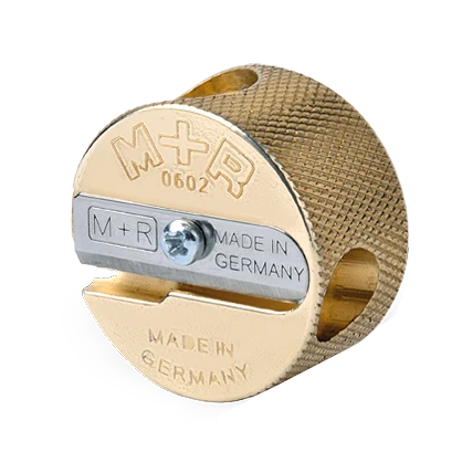 Möbius + Ruppert Brass Double Pencil Sharpener - Discos
