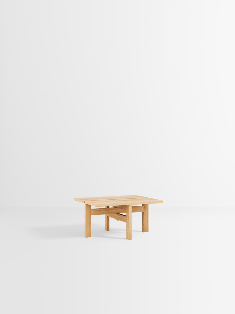 Rectangular Coffee Table | 60cm | Oak | by Moebe - Lifestory - Moebe