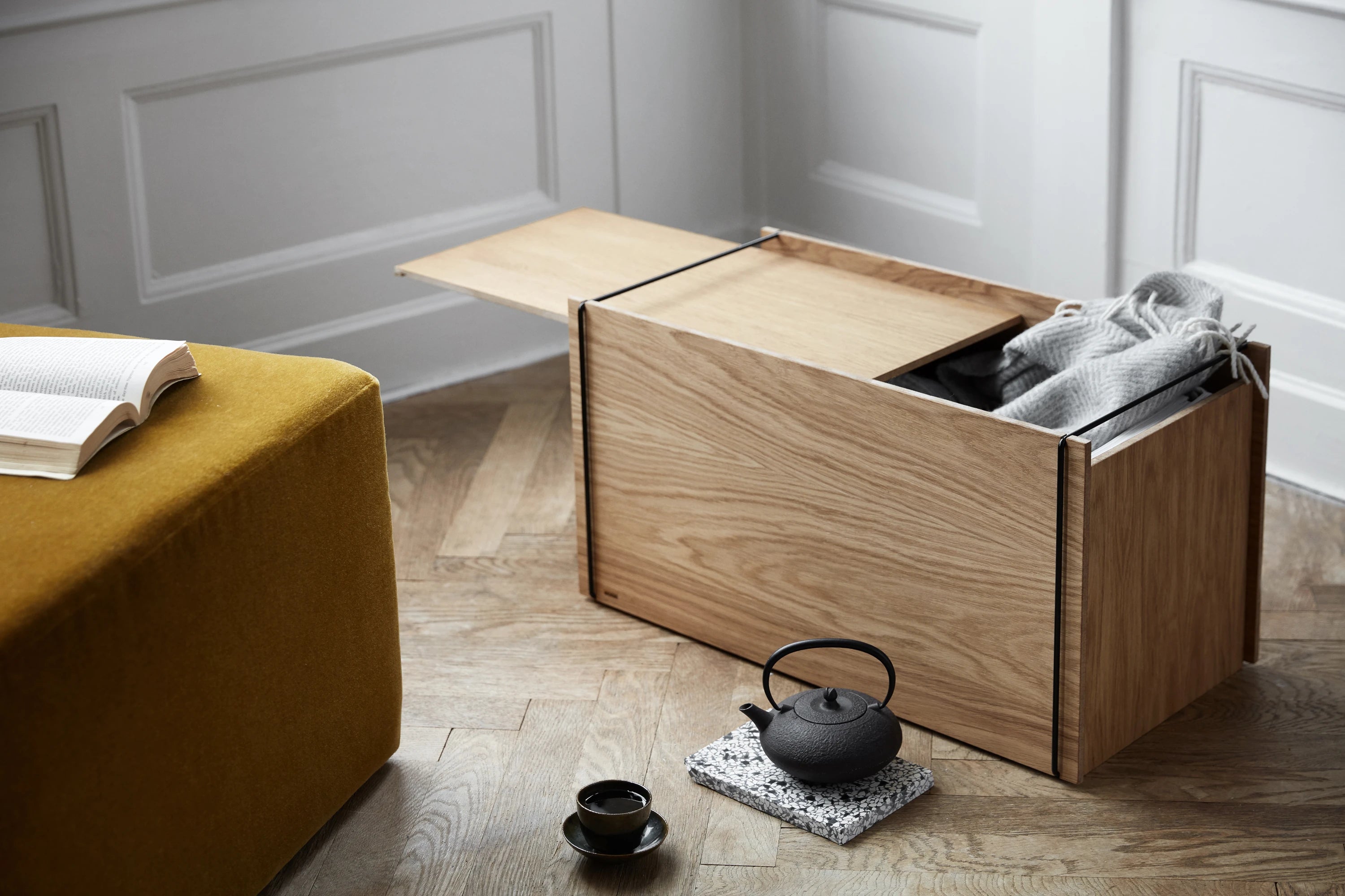Moebe Storage Box Lid - Oak - Lifestory