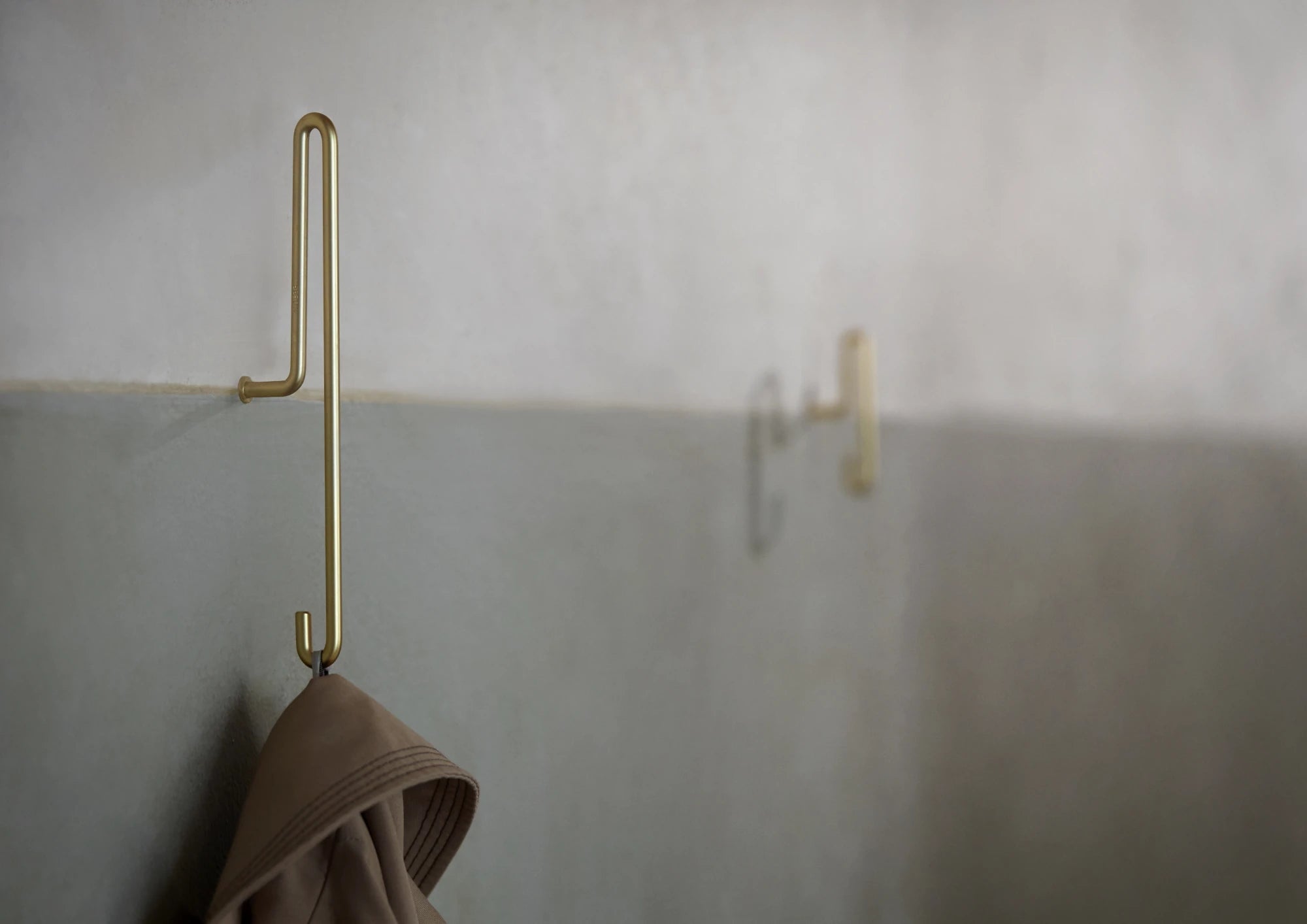 Wall Hook | Large | Matt Gold | by Moebe