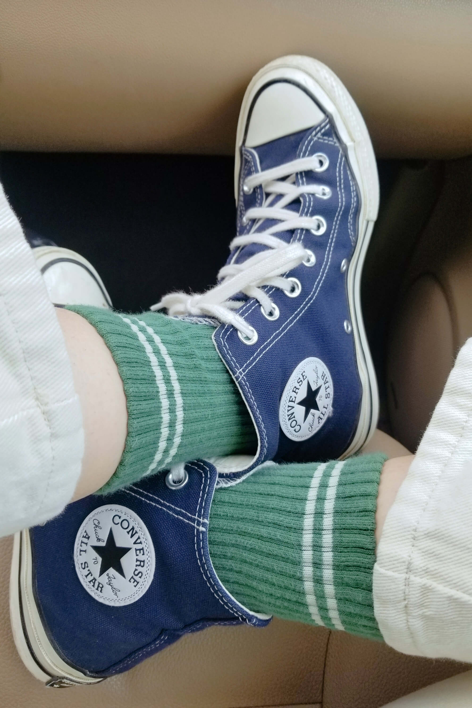 Boyfriend Socks | Moss | by Le Bon Shoppe - Lifestory