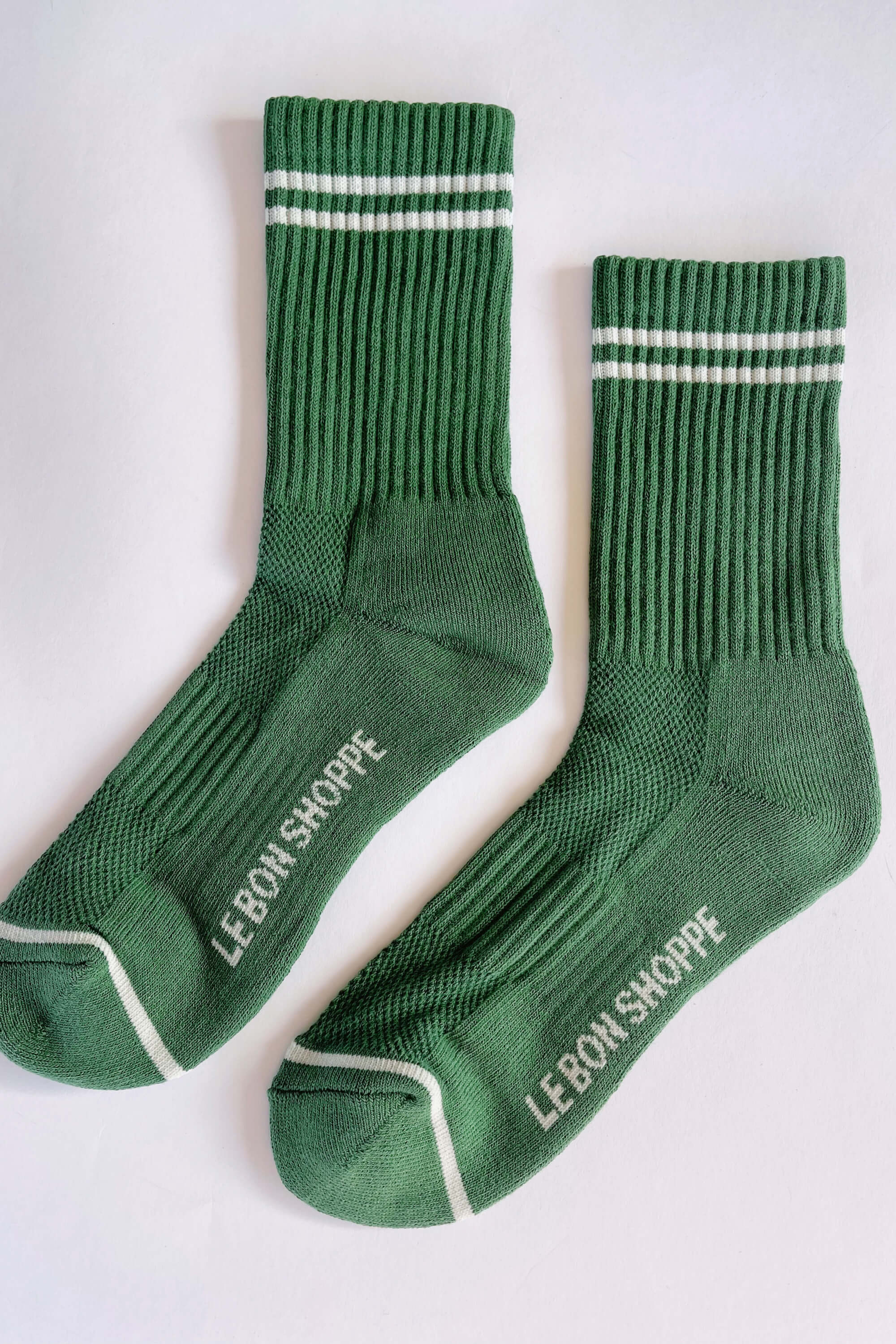 Boyfriend Socks | Moss | by Le Bon Shoppe - Lifestory