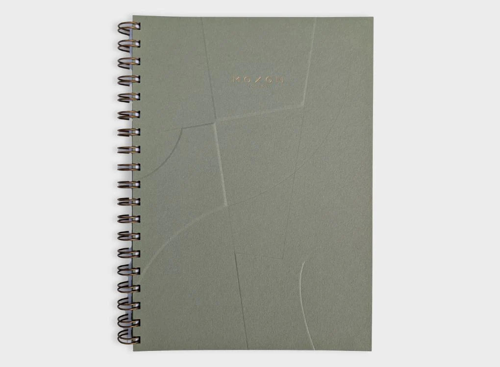 Moxon B5 Form Lined Wire-Bound Daily Planner - Lifestory