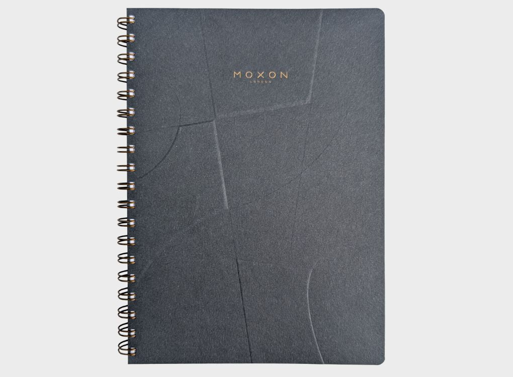 Moxon B5 Form Lined Wire-Bound Daily Planner - Lifestory