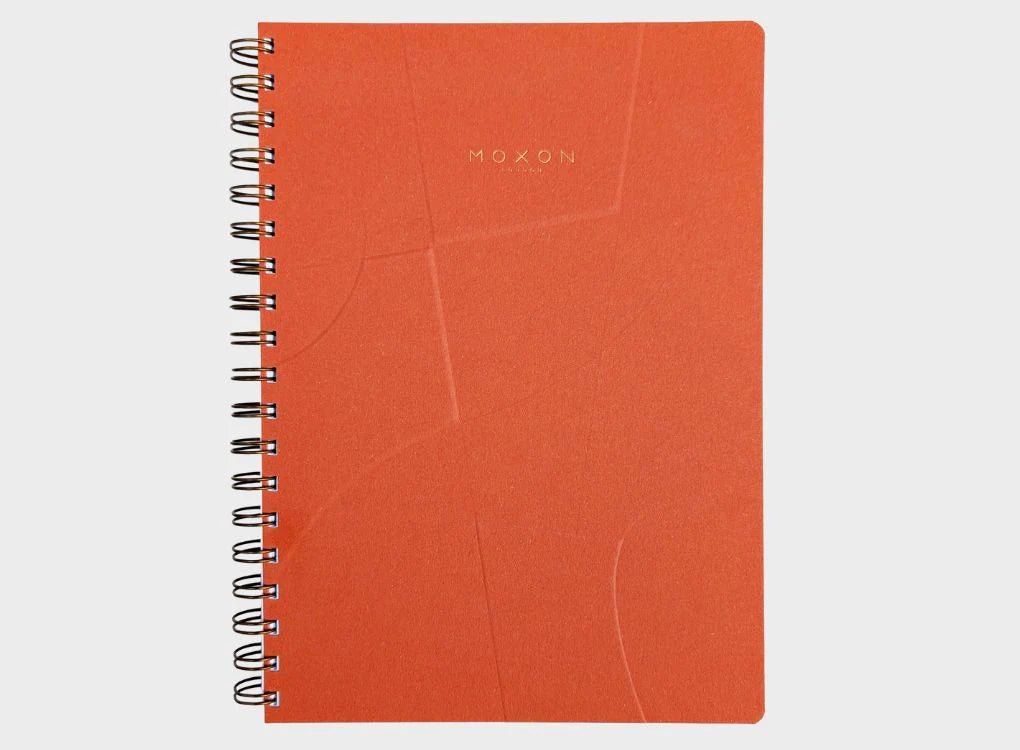 Moxon B5 Form Lined Wire-Bound Daily Planner