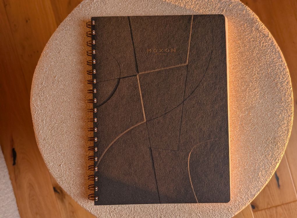 Moxon B5 Form Lined Wire-Bound Notebook