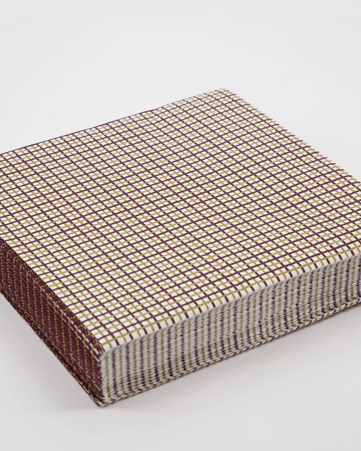 Paper Napkins | Checkered | Multi | Pack of 40 | by House Doctor - Lifestory - House Doctor