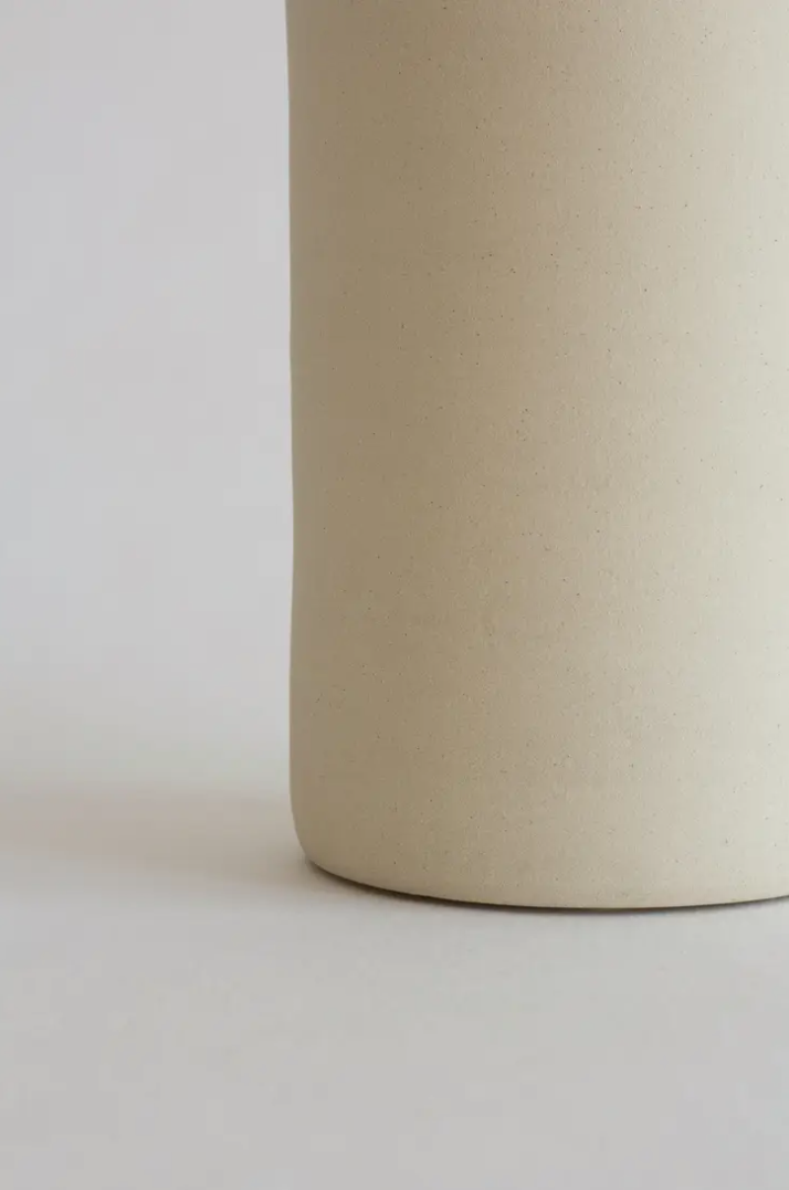 Natural Vase - Large | Cream | Handmade Earthenware | by O Cactuu - Lifestory - O Cactuu
