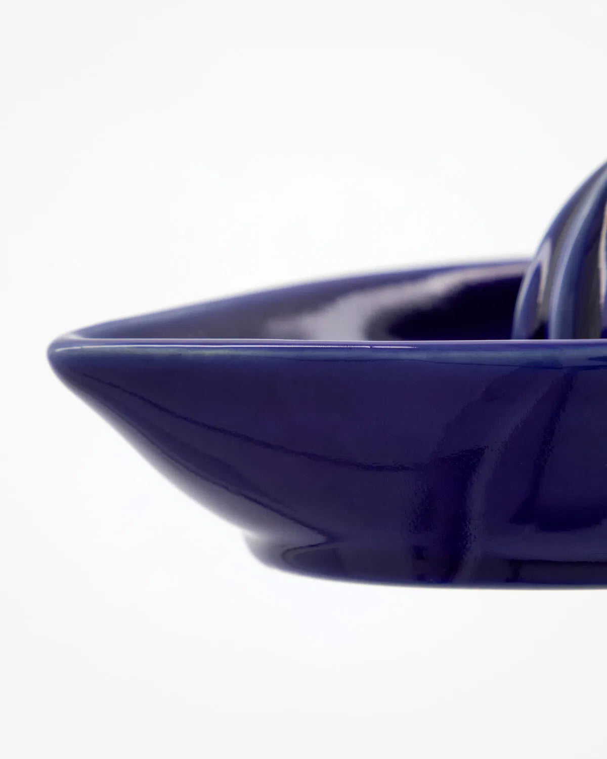 Nicolas Vahé Citrus Lemon Squeezer in Blue Glazed Stoneware - Lifestory