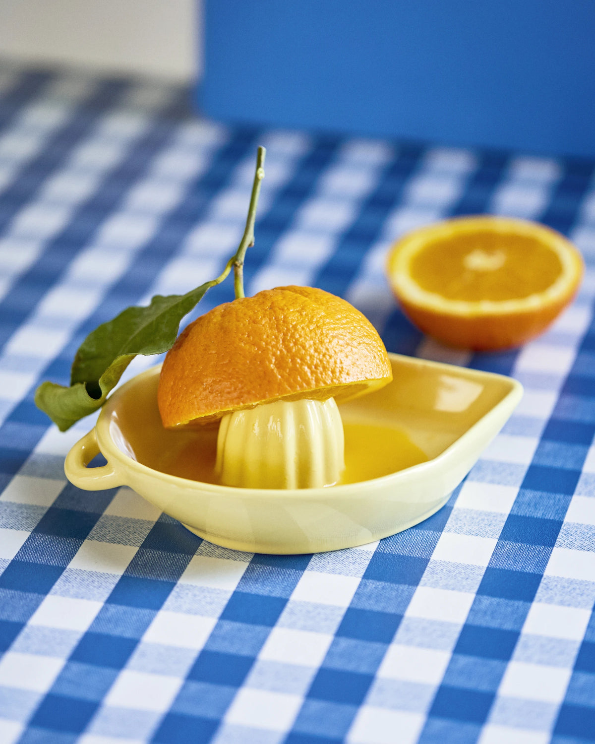 Nicolas Vahé Citrus Lemon Squeezer in Yellow Glazed Stoneware