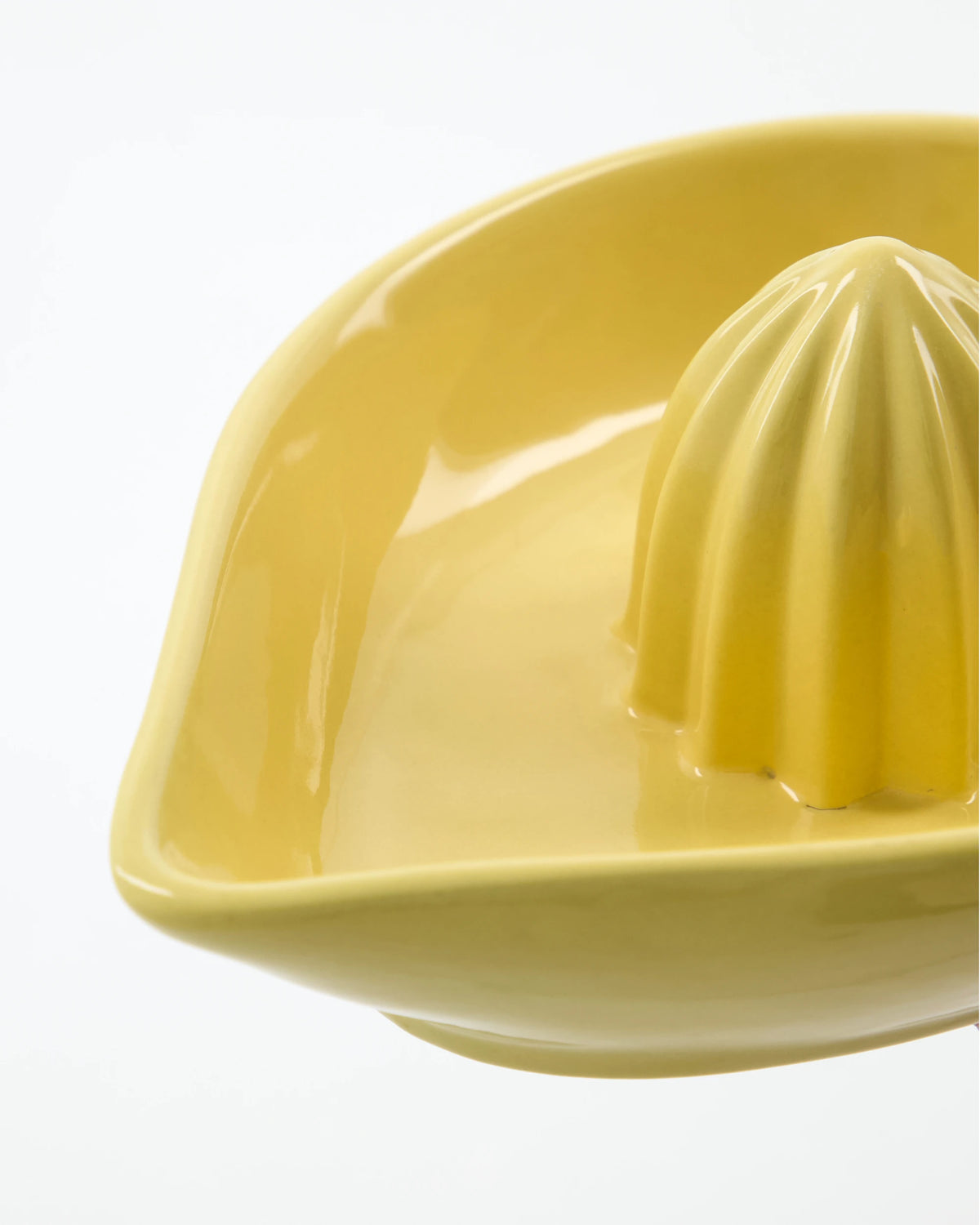 Nicolas Vahé Citrus Lemon Squeezer in Yellow Glazed Stoneware