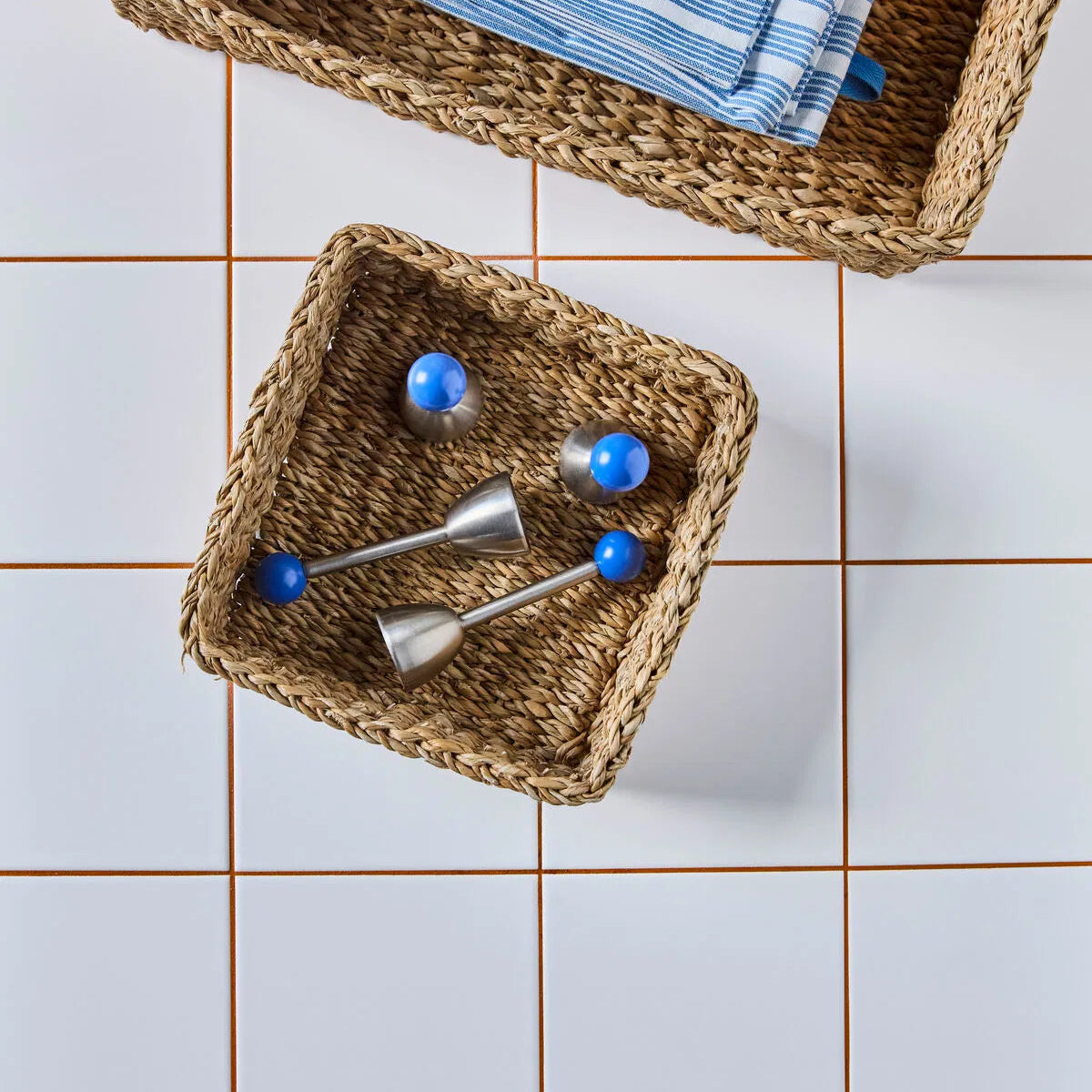 Nicolas Vahé Square Seagrass Naba Basket - Lifestory