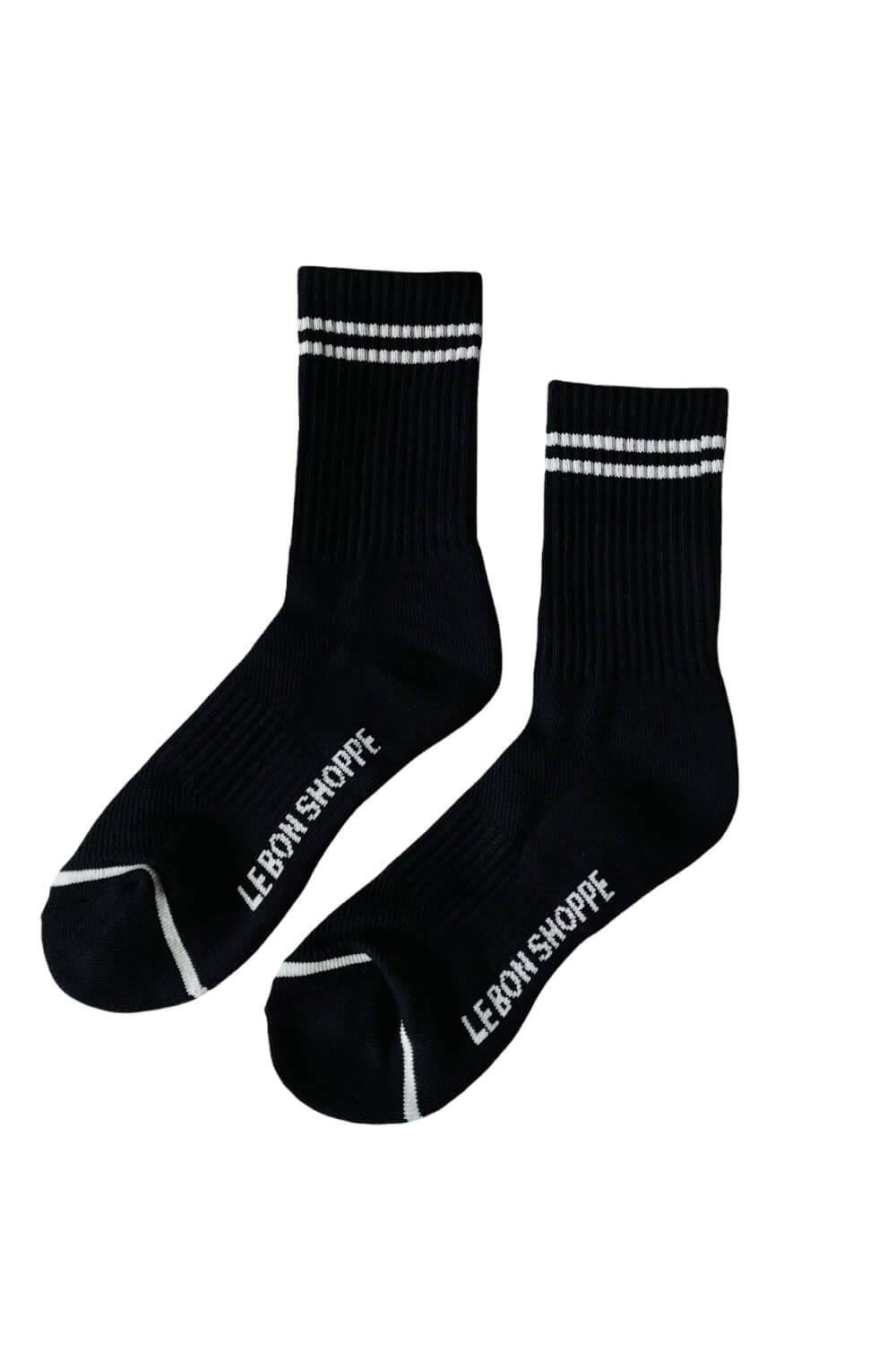 Boyfriend Socks | Noir | by Le Bon Shoppe - Lifestory - Le Bon Shoppe