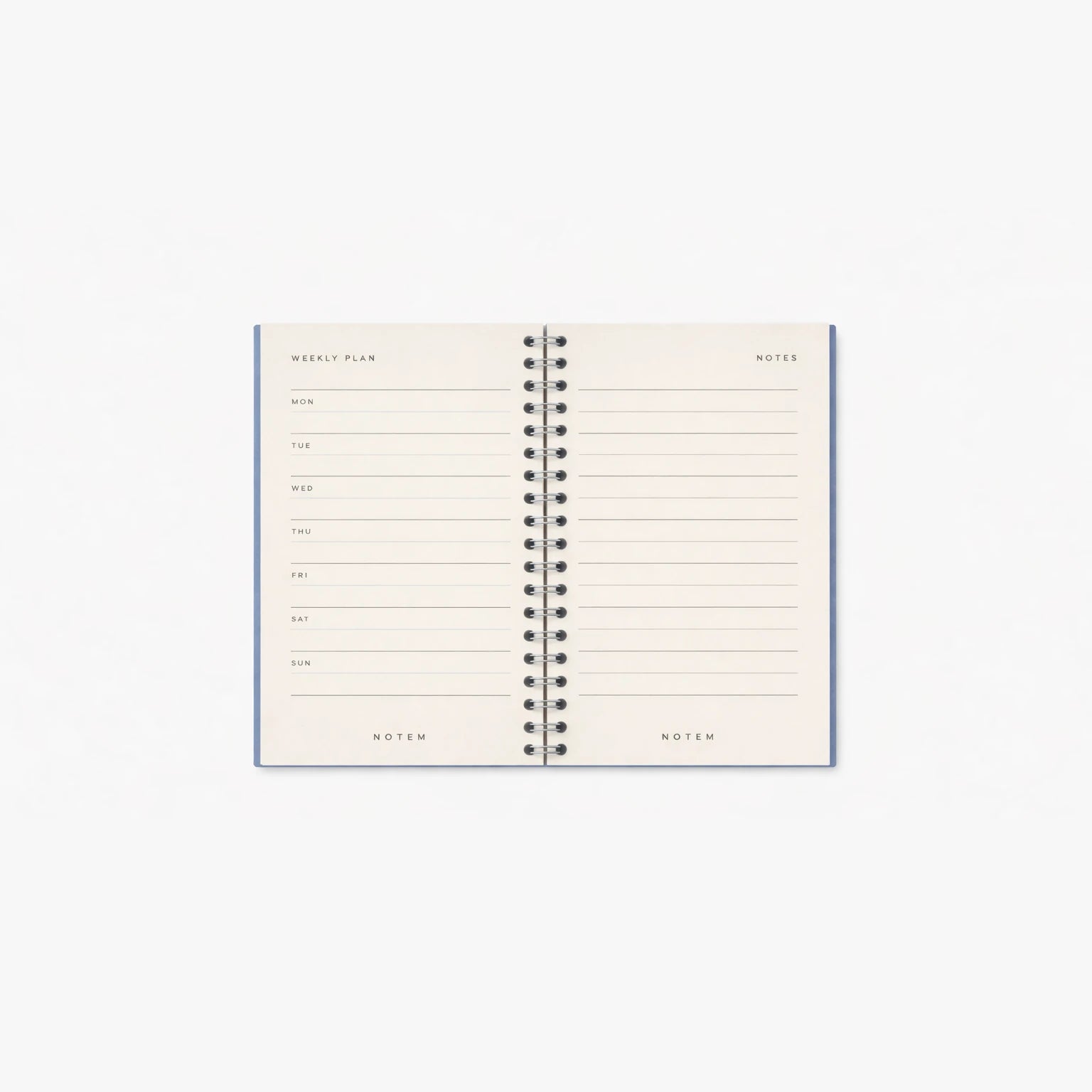 Notem Studio LUCA Wirebound Weekly Planner - Undated Soft Cover - Lifestory