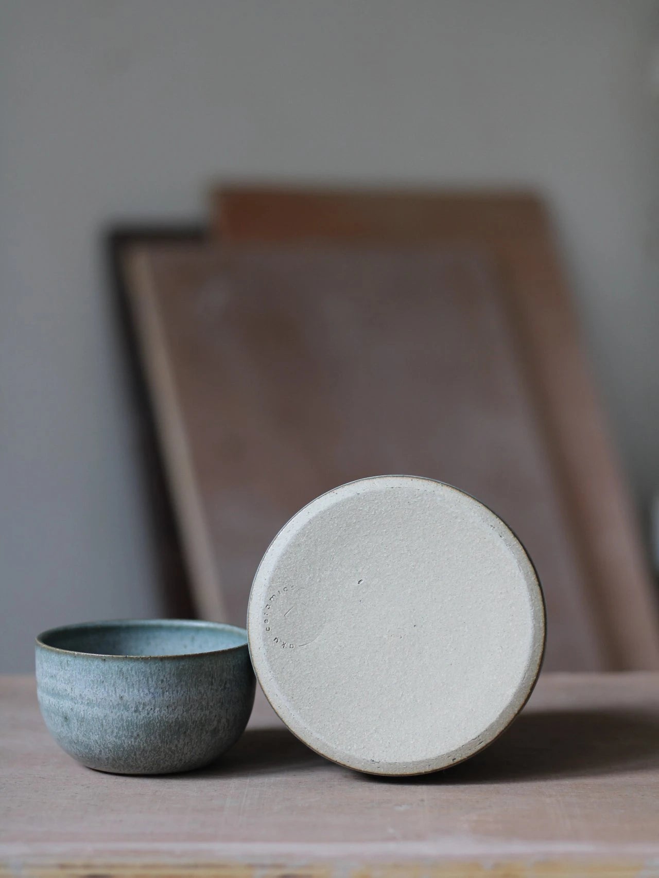 Oil / Wax Melt Burner in Haar Glaze by Aku Ceramics