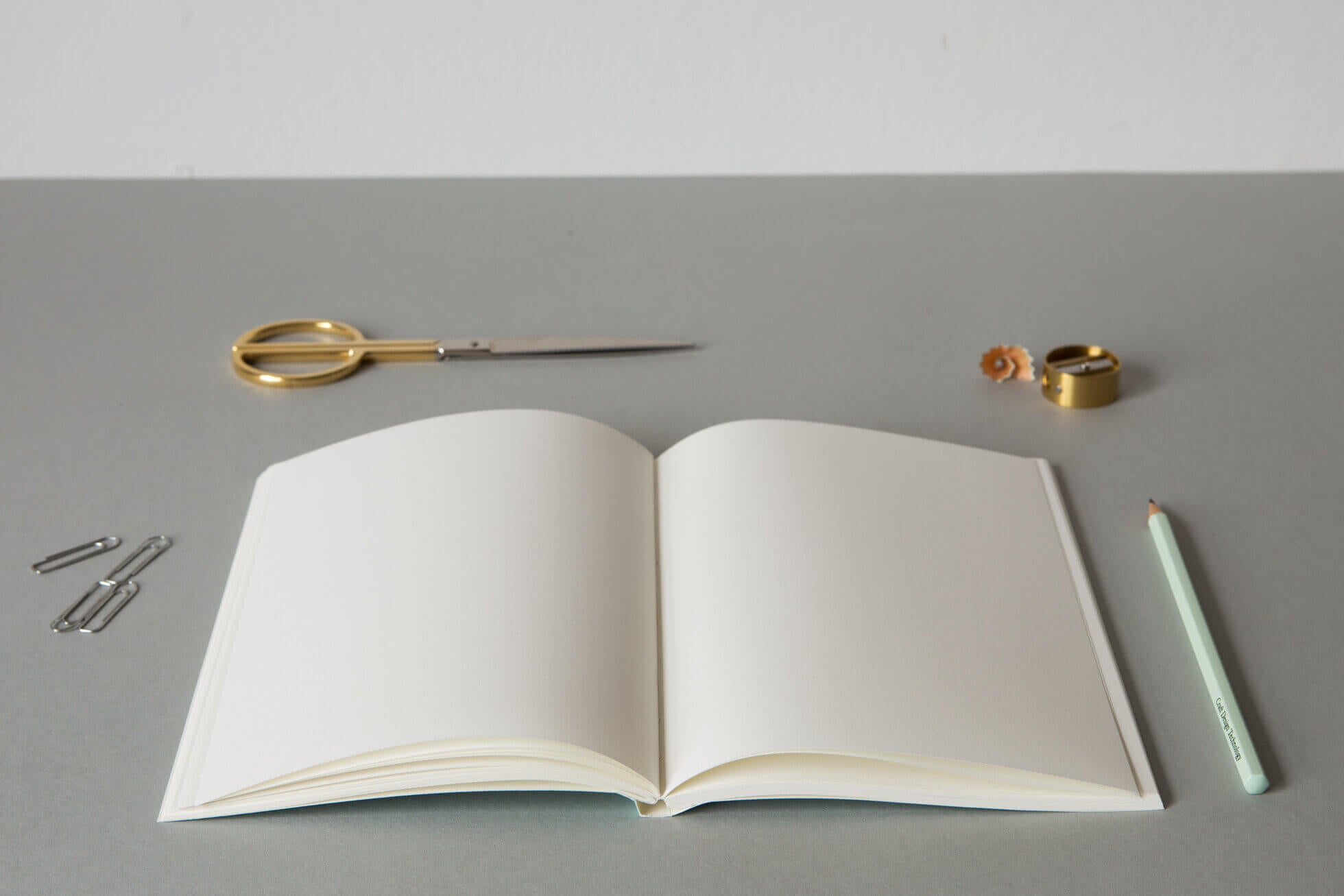 A5 Layflat Notebook | Dotted Pages | Enid Print | Ultramarine & Lilac | by Ola - Lifestory