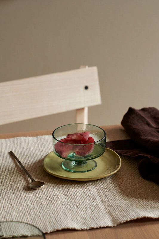 Oli Dessert Cup | Amber Glass | by ferm Living - Lifestory - ferm LIVING