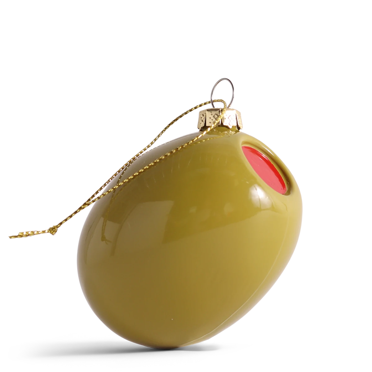 Olive Glass Hanging Decoration by studio THIE - Lifestory