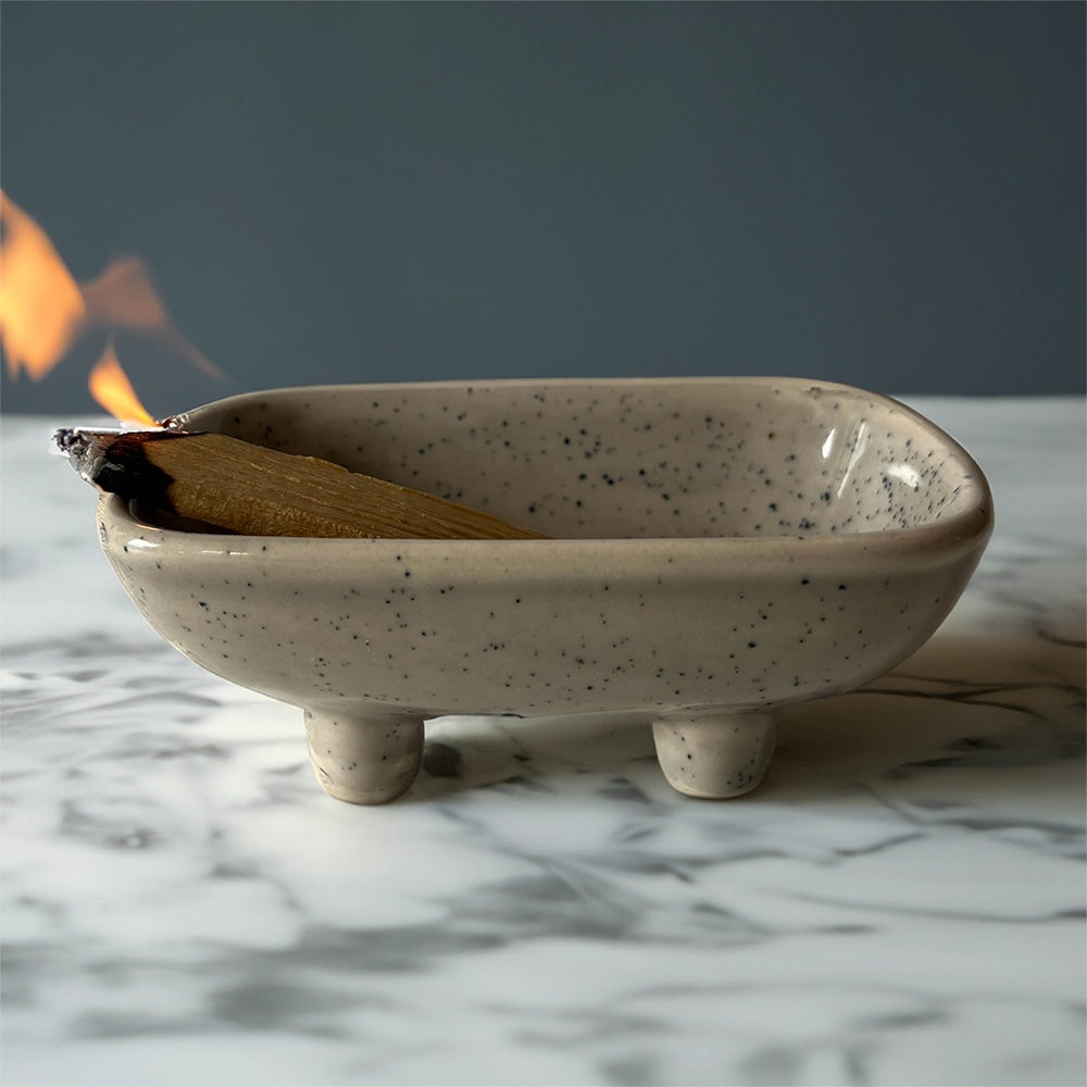 Palo Santo & Smudge Stick Ceramic Holder - Lifestory