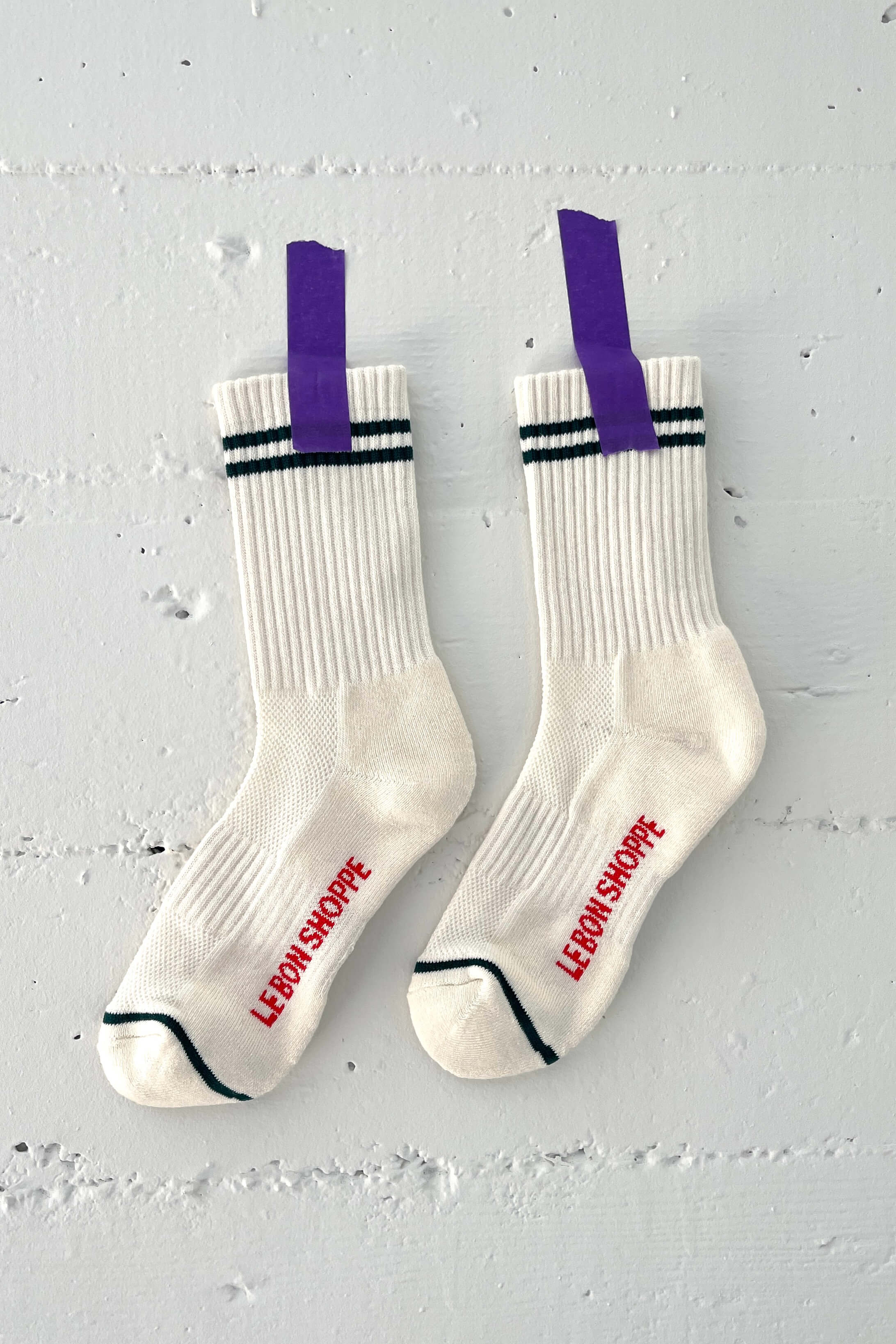 Boyfriend Socks | Parchment | by Le Bon Shoppe - Lifestory