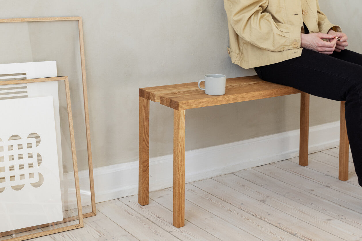 Peg Bench | Natural Oak | by Moebe - Lifestory - Moebe