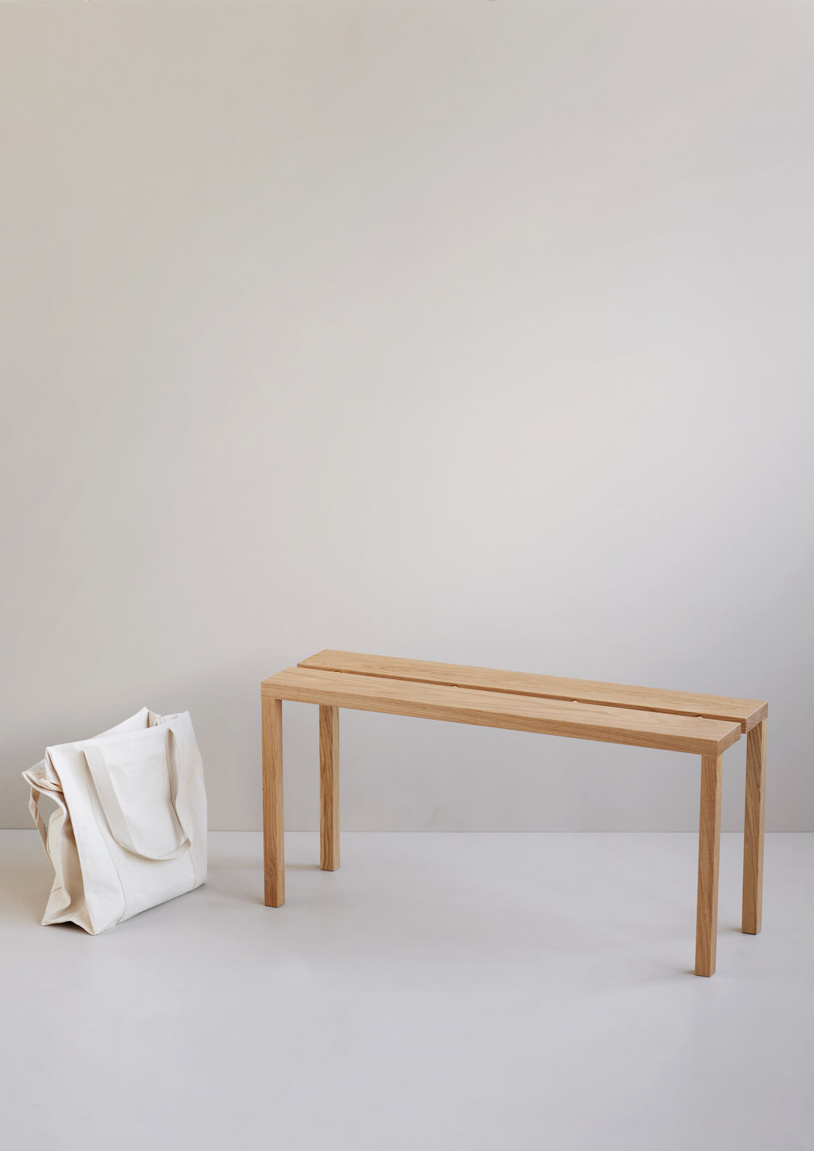 Peg Bench | Natural Oak | by Moebe - Lifestory - Moebe