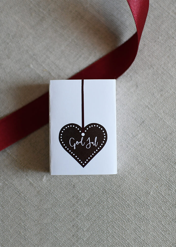 Small Match Box | Pepparkaka | White | by Storefactory - Lifestory