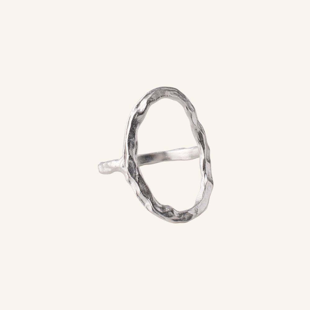 Cloud Ring in Silver and Gold-Plated Silver by Pernille Corydon