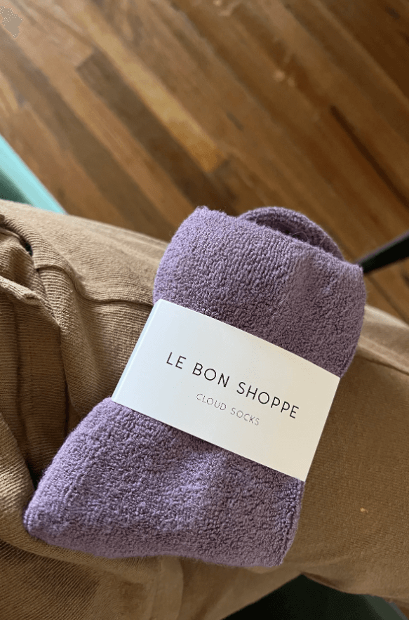 Cloud Socks | Plum | by Le Bon Shoppe - Lifestory