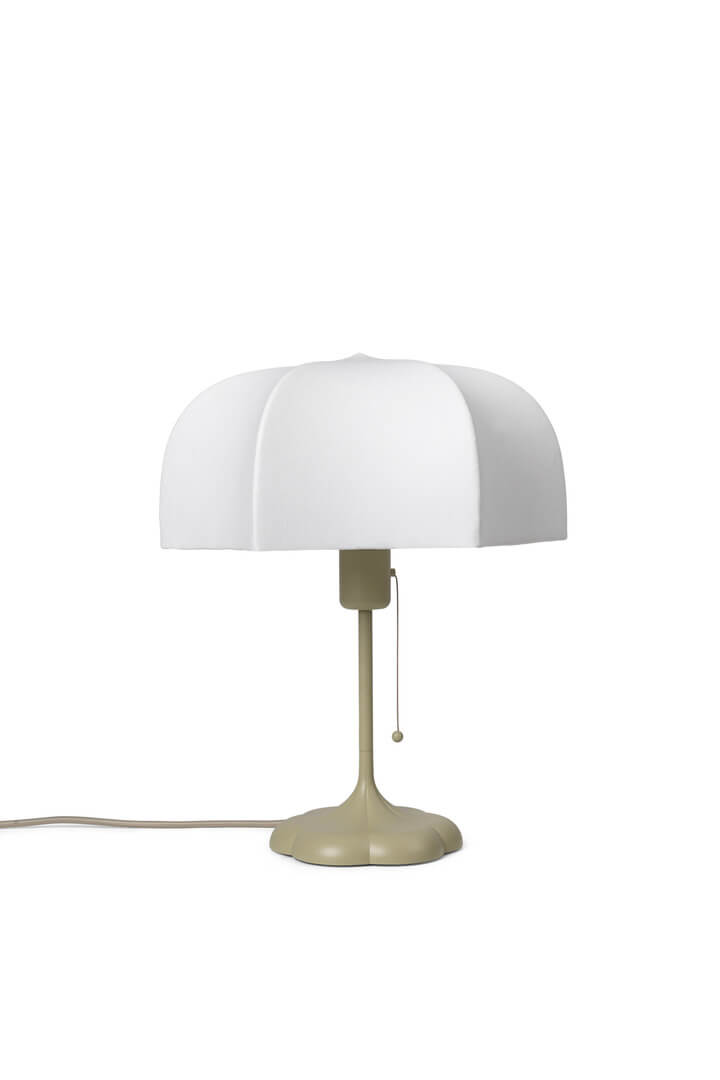 Poem Table Lamp | White & Cashmere | by ferm Living - Lifestory