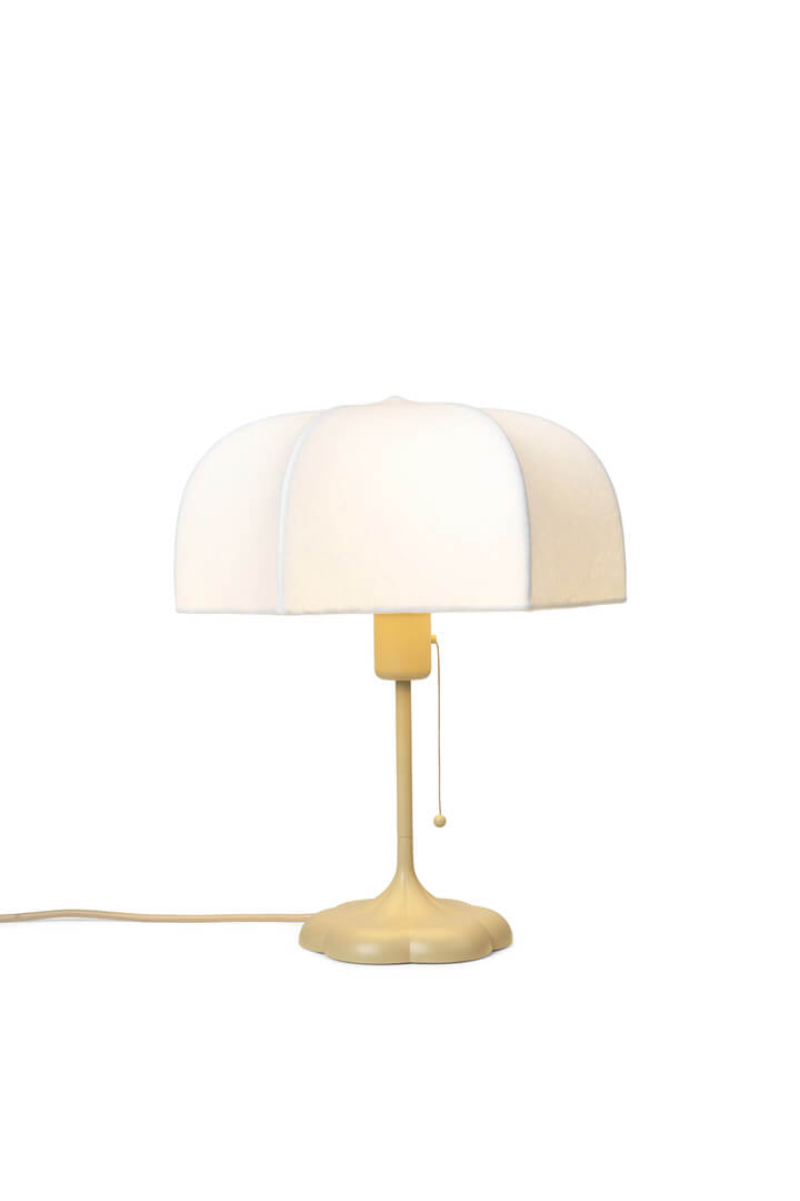 Poem Table Lamp | White & Cashmere | by ferm Living - Lifestory