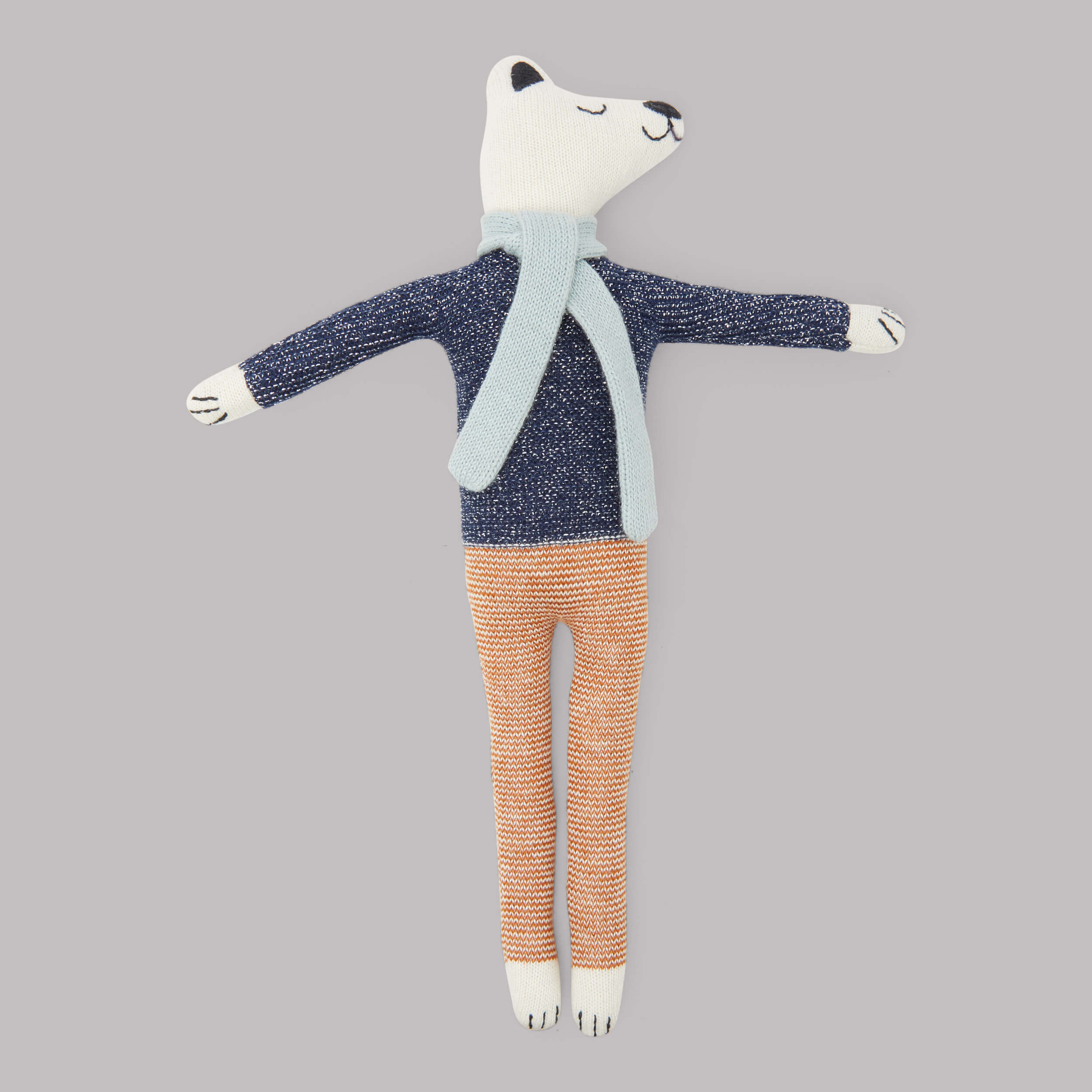 Polar Bear | Navy Glitter | Soft Toy | by Sophie Home - Lifestory