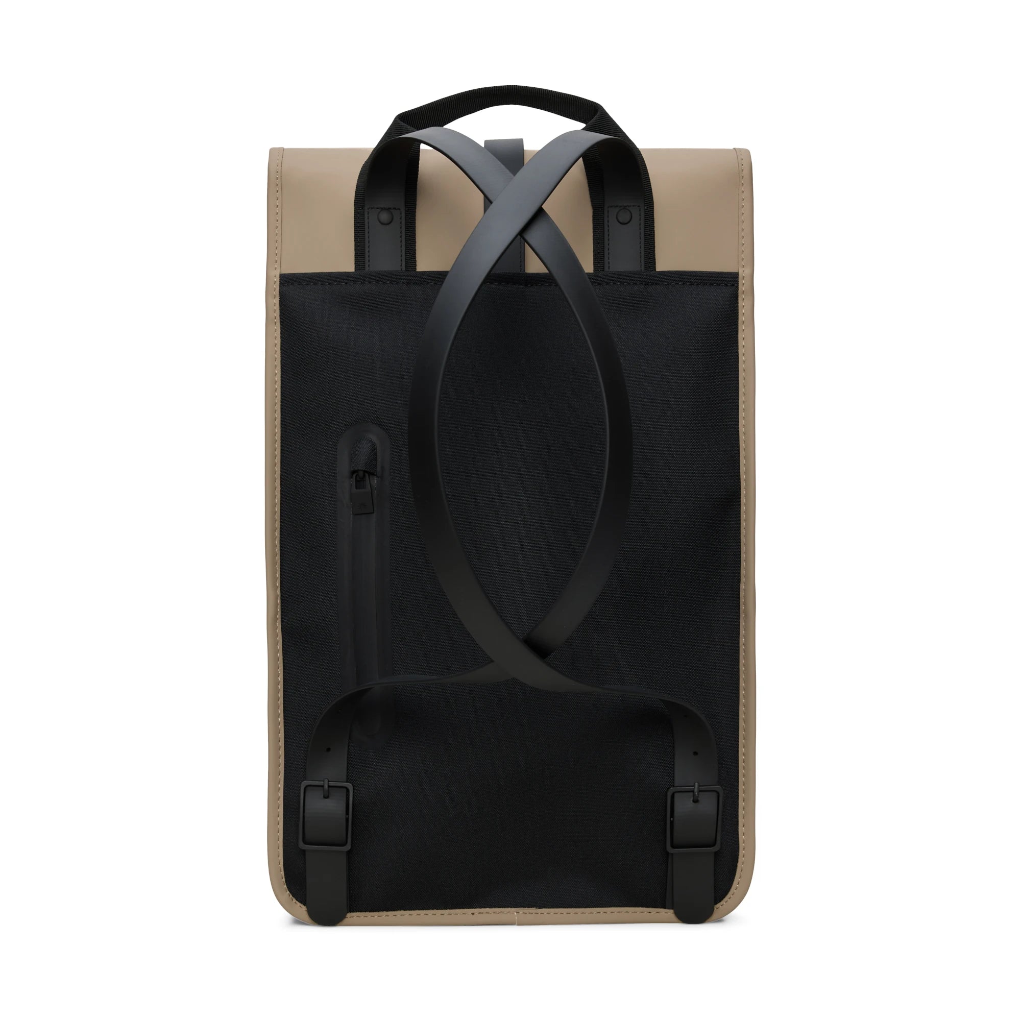 Rains Backpack in Beige | Waterproof