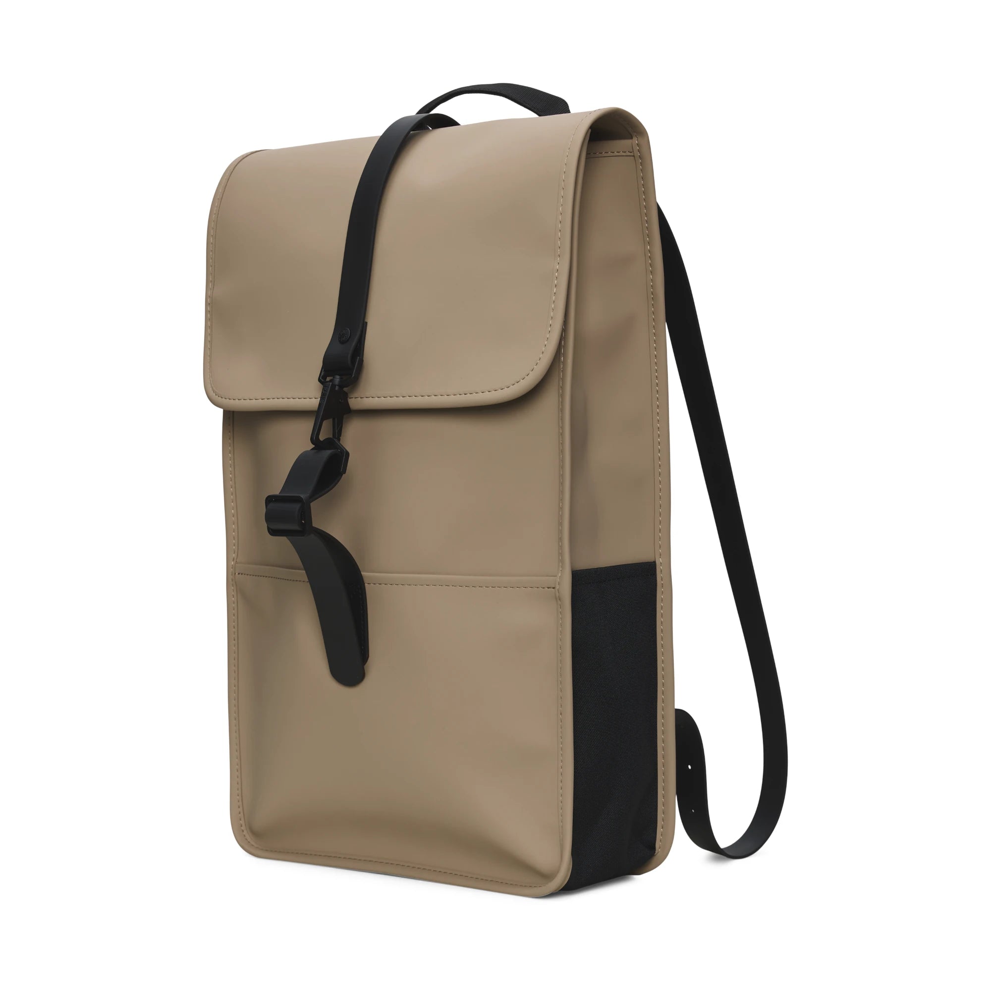 Rains Backpack in Beige | Waterproof