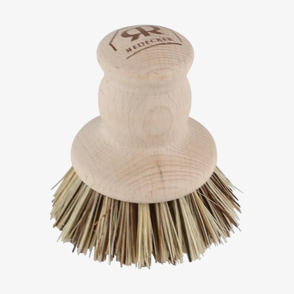 Redecker Pot Brush in Untreated Beach & Natural Fibre - Lifestory