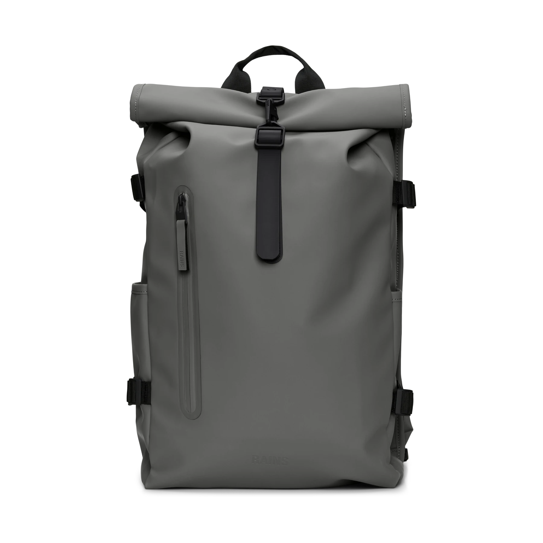 Rains Rolltop Rucksack Large in Grey | Lifestory
