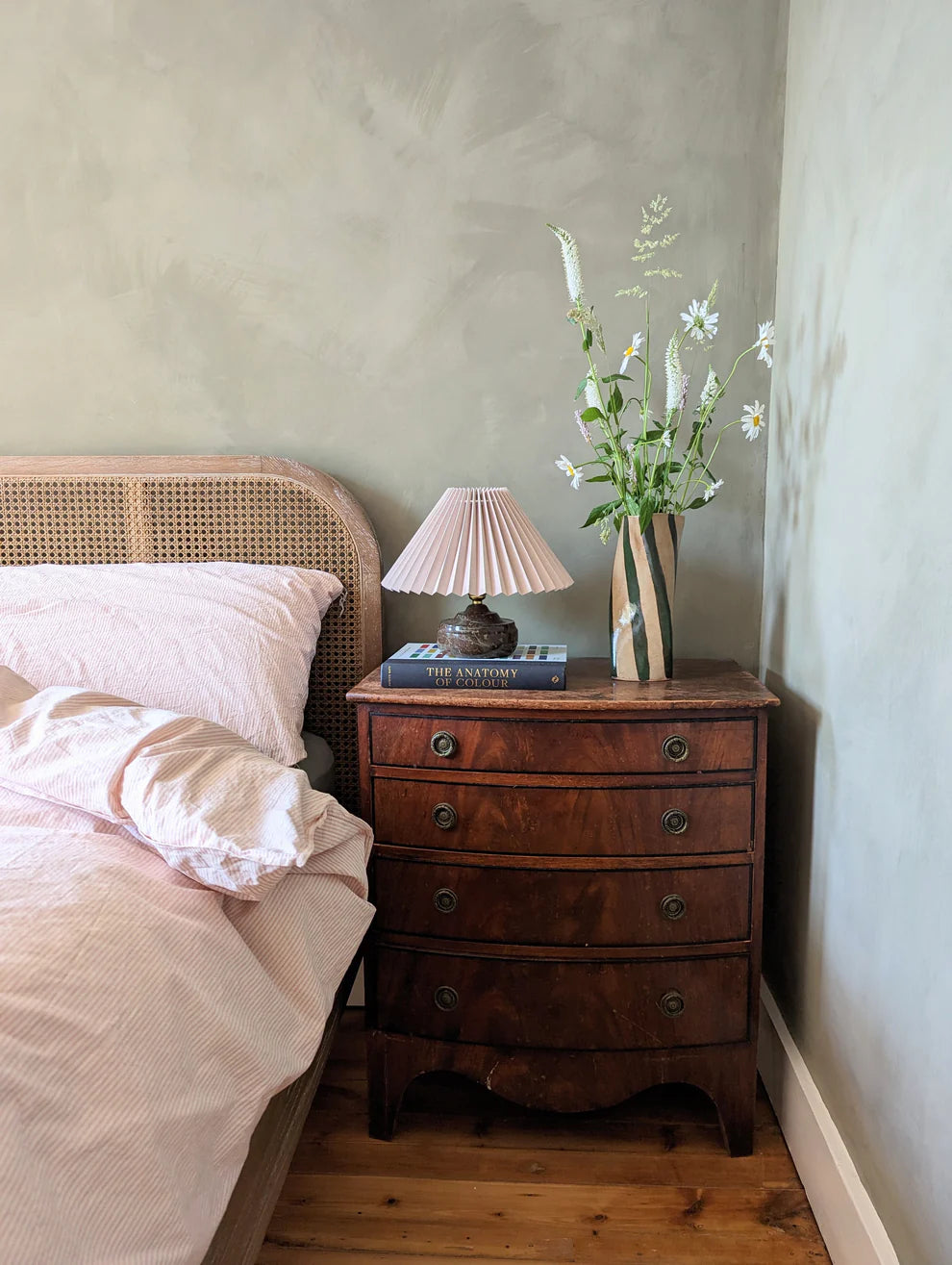 Rosie Gore Stripe Twist Vase in Various Colours