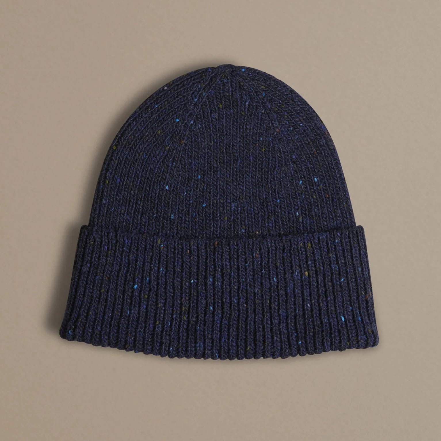 ROVE Knitwear Unisex Merino Rib Donegal Beanie - UK Made - Lifestory