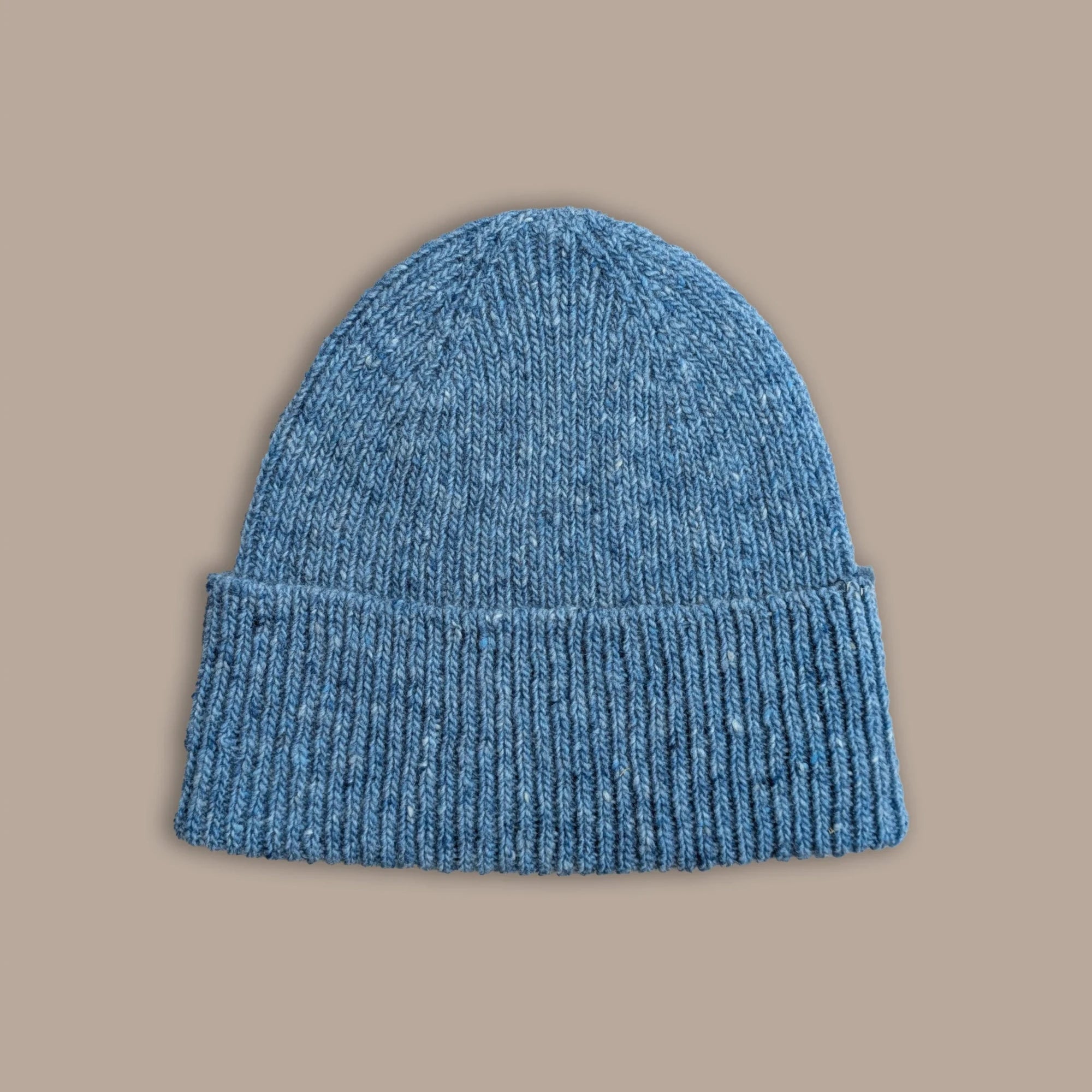 ROVE Knitwear Unisex Merino Rib Donegal Beanie - UK Made - Lifestory