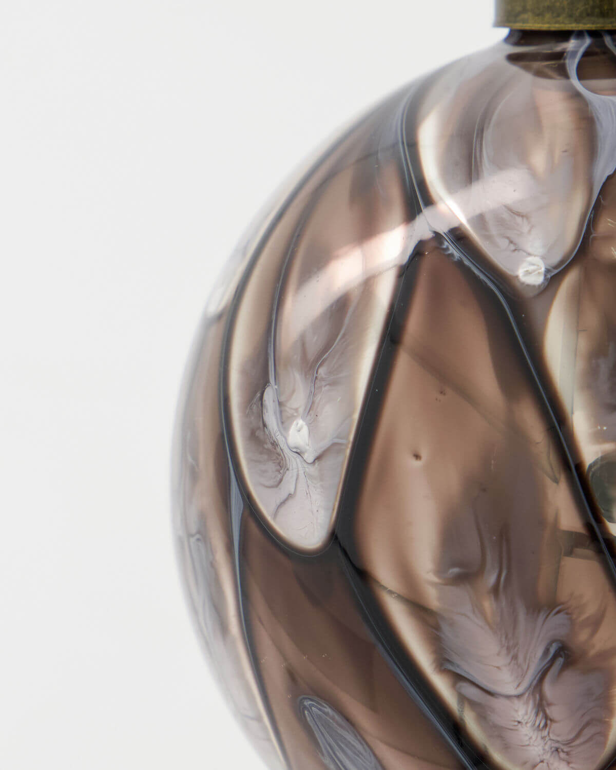 Runy Ornament - Pair | Brown | Glass | by House Doctor - Lifestory