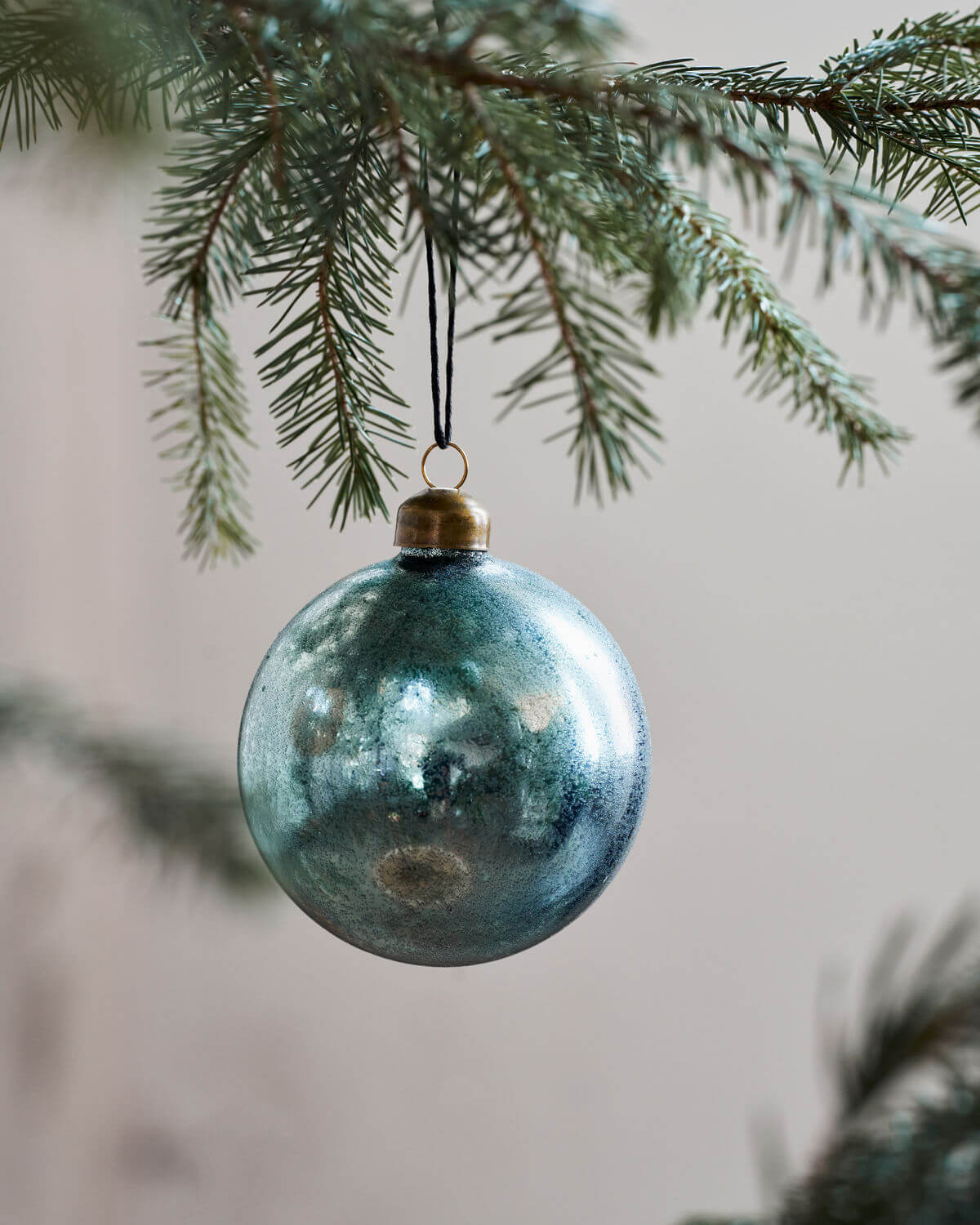 Runy Ornament - Pair | Light Blue | Glass | by House Doctor - Lifestory