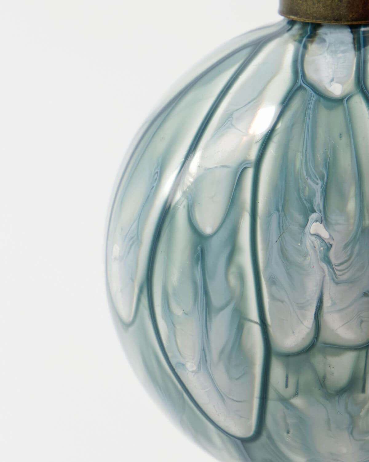 Runy Ornament - Pair | Light Blue | Glass | by House Doctor - Lifestory