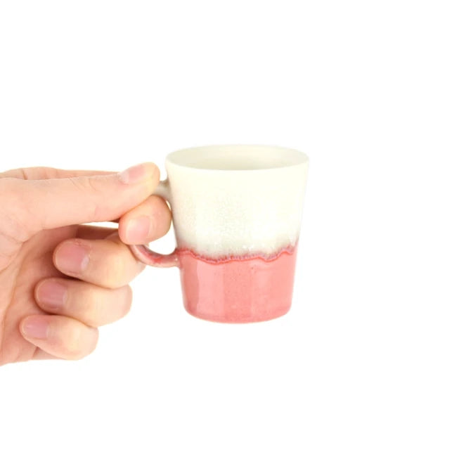 Porcelain Double Espresso Cup in Various Glazes by SGW Lab - Lifestory