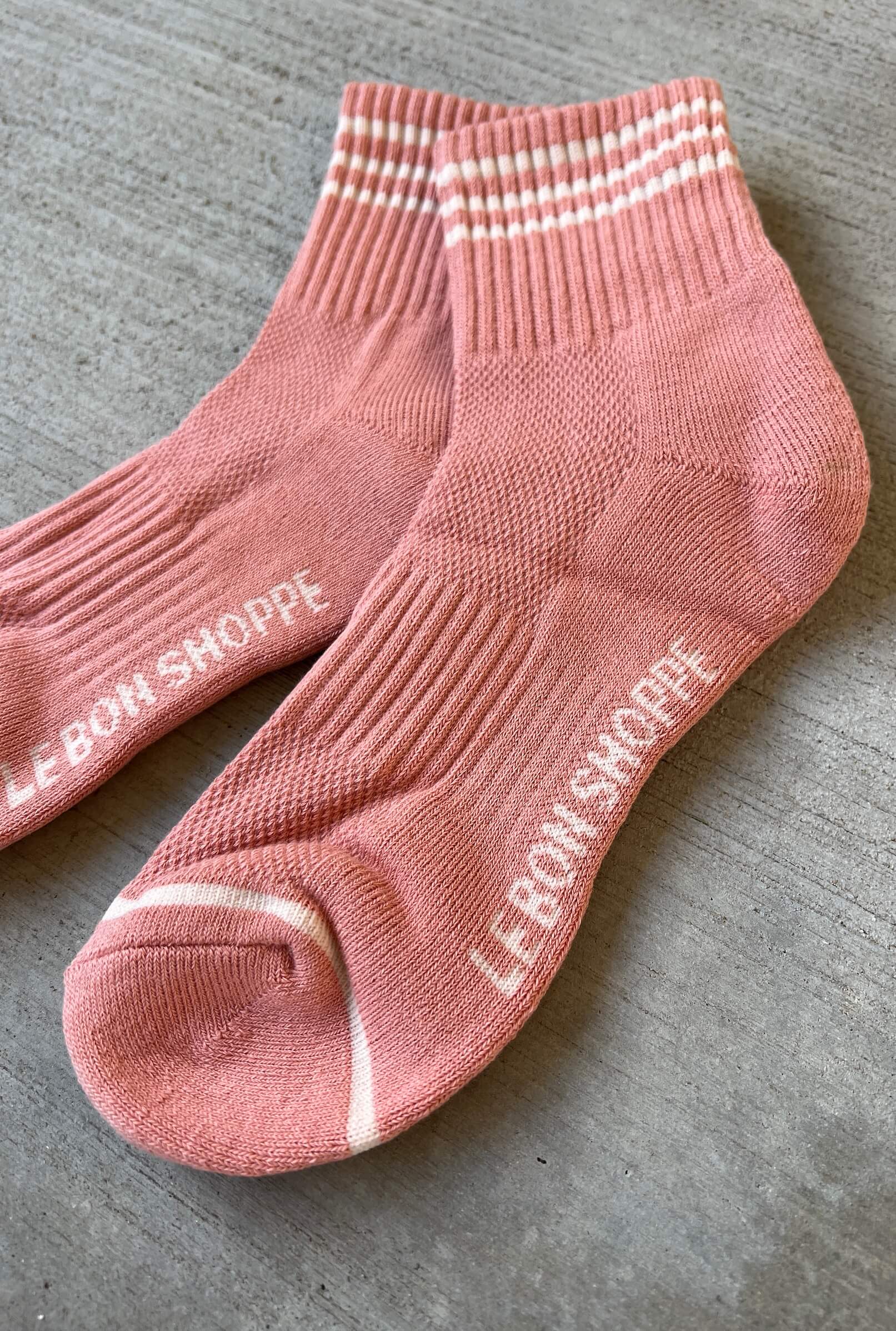 Girlfriend Socks | Salmon | by Le Bon Shoppe - Lifestory