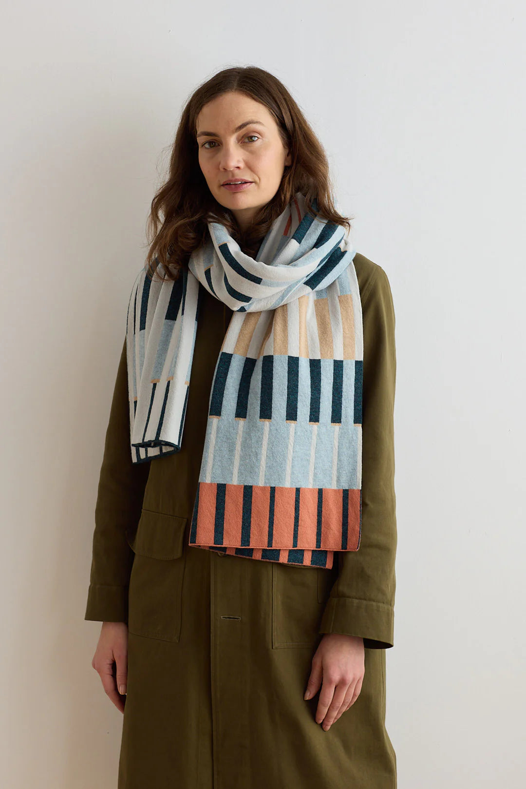 Scarf 'Harbour' in various colours by Hilary Grant - Lifestory