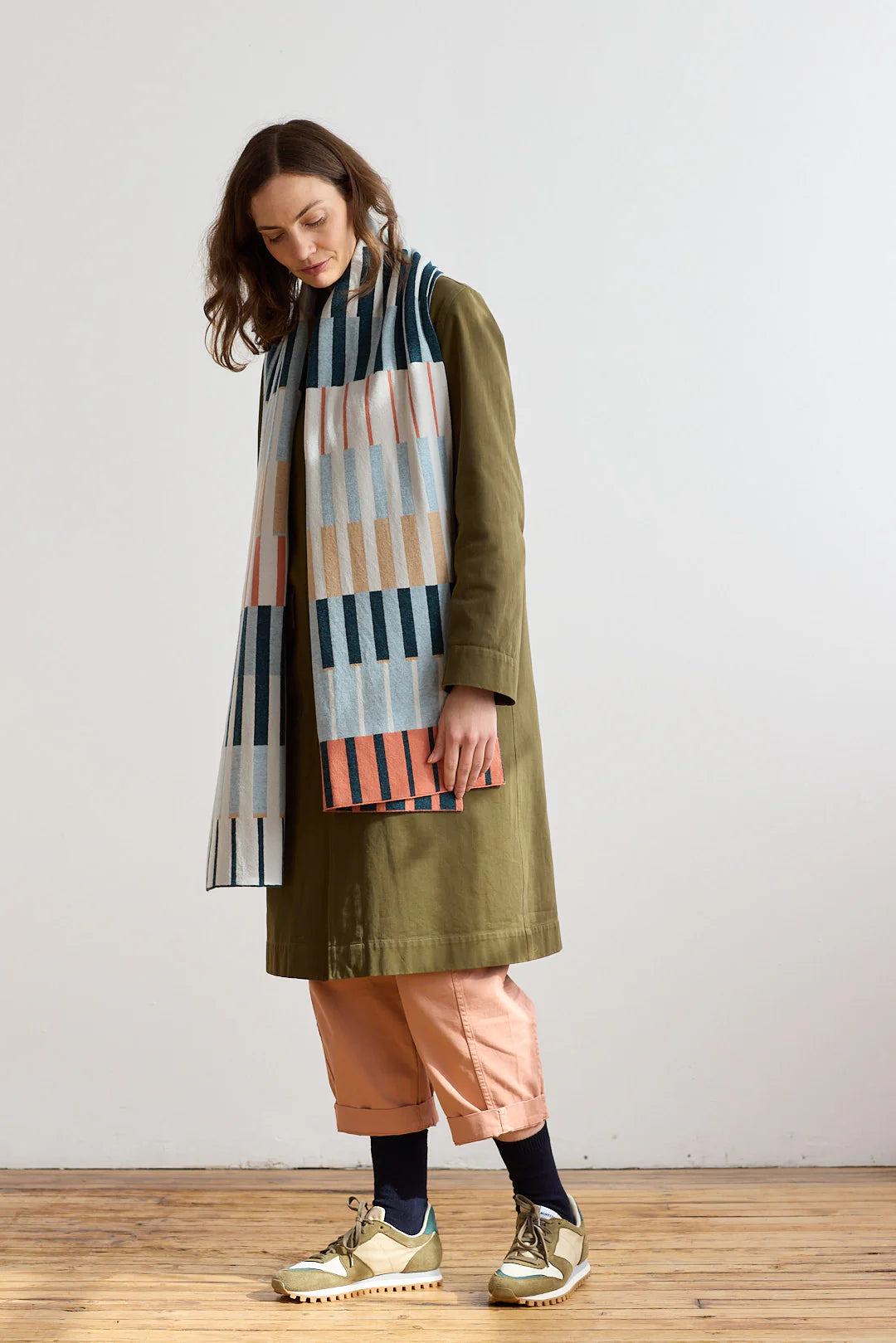 Scarf 'Harbour' in various colours by Hilary Grant - Lifestory