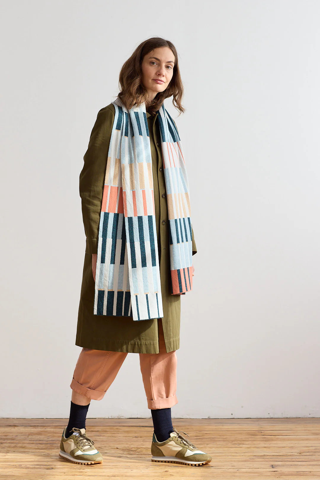 Scarf 'Harbour' in various colours by Hilary Grant - Lifestory